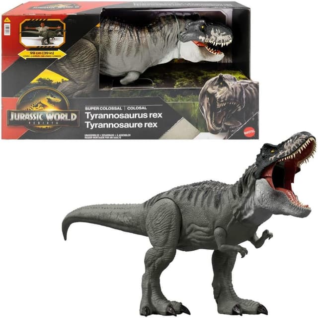 فیگور دایناسور Jurassic World مدل Super Colossal T-Rex فیگور دایناسور Jurassic World مدل Super Colossal T-Rex