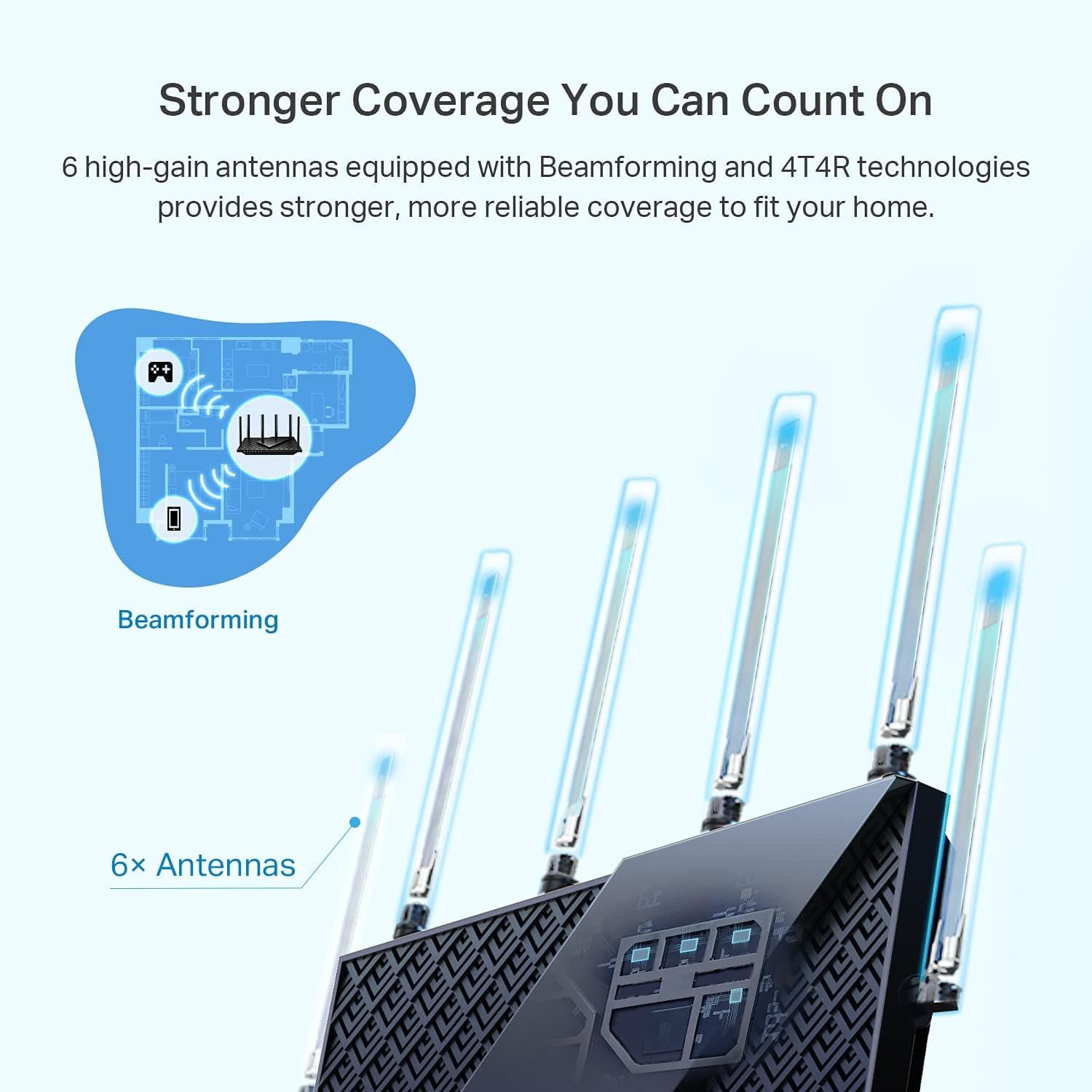 روتر بیسیم اینترنتی دو بانده گیگابیتی TP-Link مدل Archer AX73 AX5400 روتر بیسیم اینترنتی دو بانده گیگابیتی TP-Link مدل Archer AX73 AX5400
