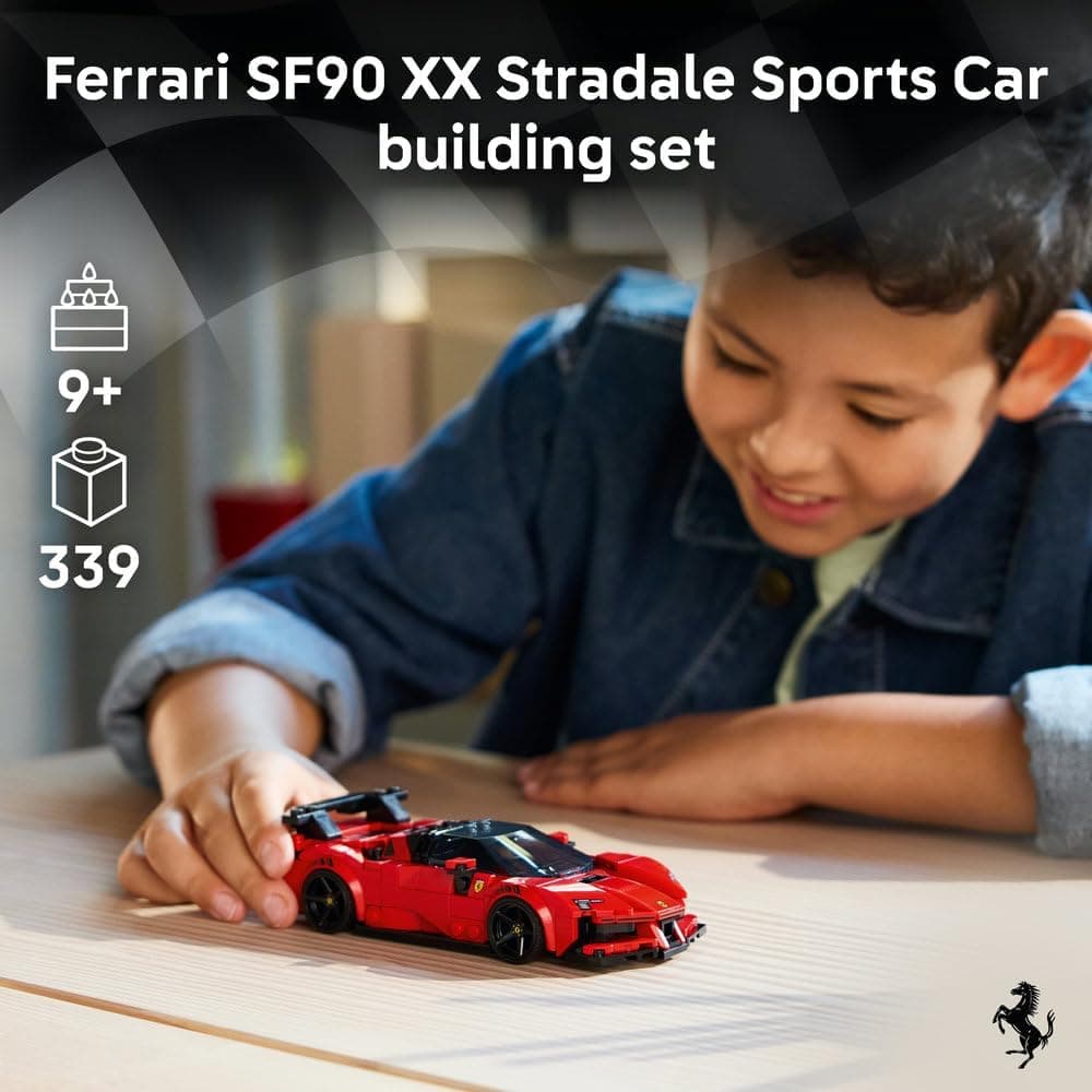 لگو Speed Champions Ferrari SF90 XX Stradale ماشین اسپرت مدل 77254 لگو Speed Champions Ferrari SF90 XX Stradale ماشین اسپرت مدل 77254
