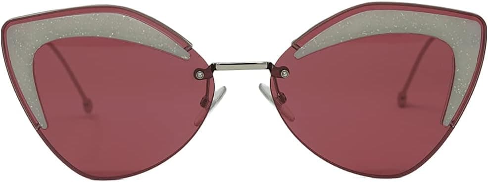 عینک آفتابی زنانه Fendi مدل GLASS FF 0355/S نقرهای قرمز 66/16/140 عینک آفتابی زنانه Fendi مدل GLASS FF 0355/S نقرهای قرمز 66/16/140