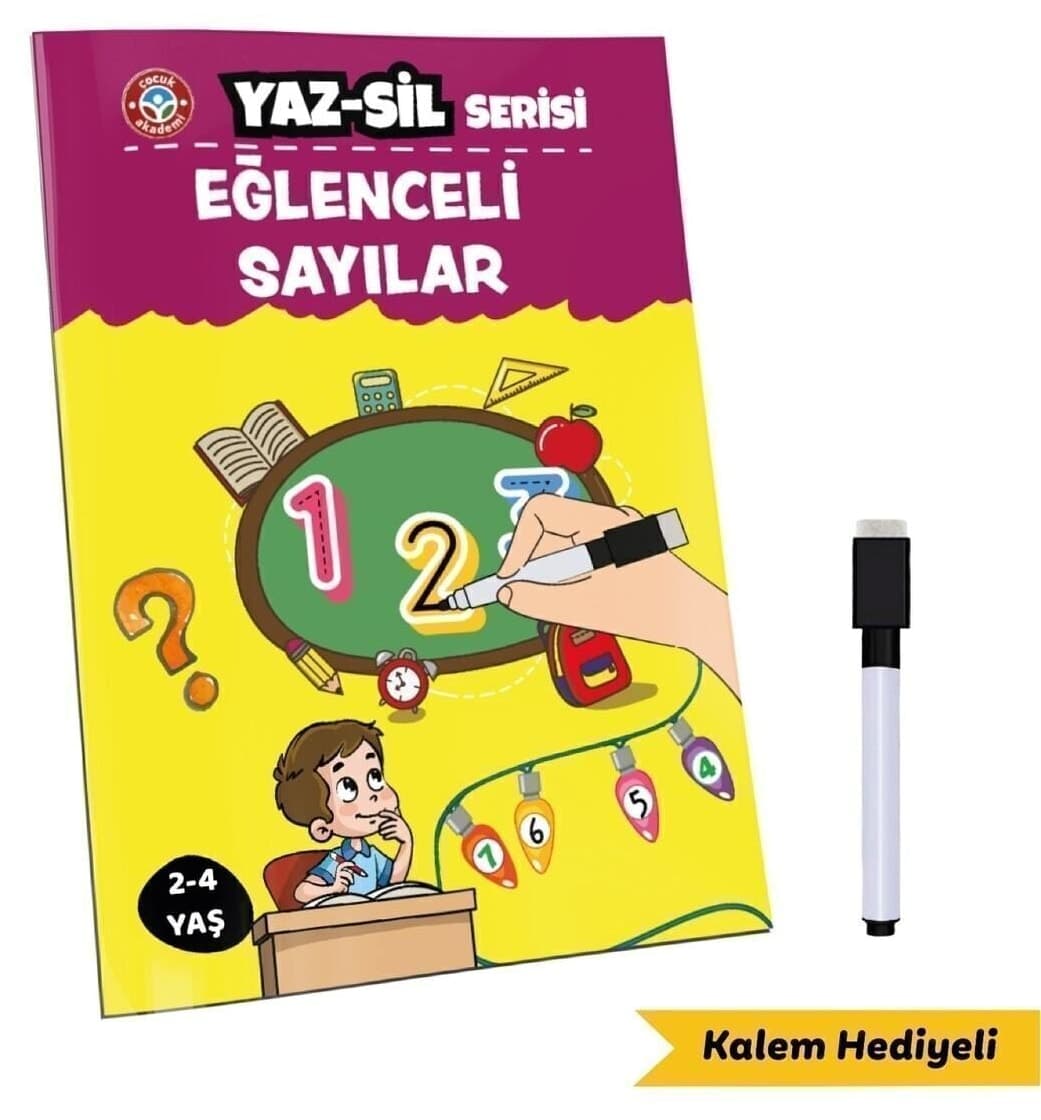 مجموعه Çocuk Akademi Yaz Sil سری 3 مجموعه Çocuk Akademi Yaz Sil سری 3
