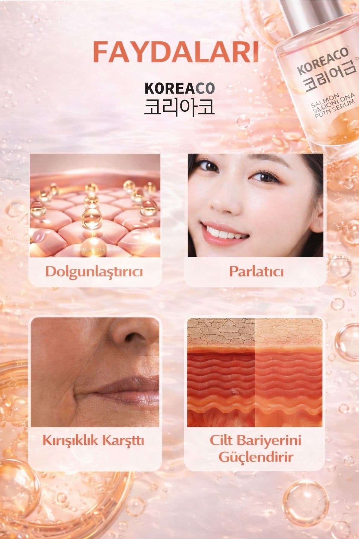 سرم صورت KOREACO Somon DNA PDRN Glass Skin با NAD+ کمک به جوانسازی پوست 30 ml سرم صورت KOREACO Somon DNA PDRN Glass Skin با NAD+ کمک به جوانسازی پوست 30 ml