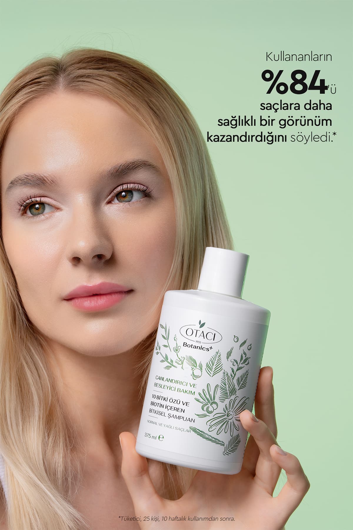 شامپو زنانه Otacı Botanics+ احیاکننده و مغذی با ۱۰ عصاره گیاهی و Biotin شامپو زنانه Otacı Botanics+ احیاکننده و مغذی با ۱۰ عصاره گیاهی و Biotin