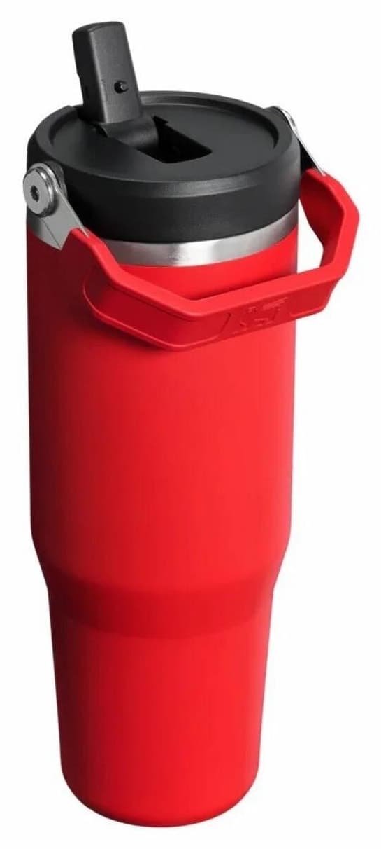 لیوان ترموس Stanley با نی IceFlow Flip Straw 2.0 قرمز 0.89L 30Oz مدل 10-13424-0209 لیوان ترموس Stanley با نی IceFlow Flip Straw 2.0 قرمز 0.89L 30Oz مدل 10-13424-0209