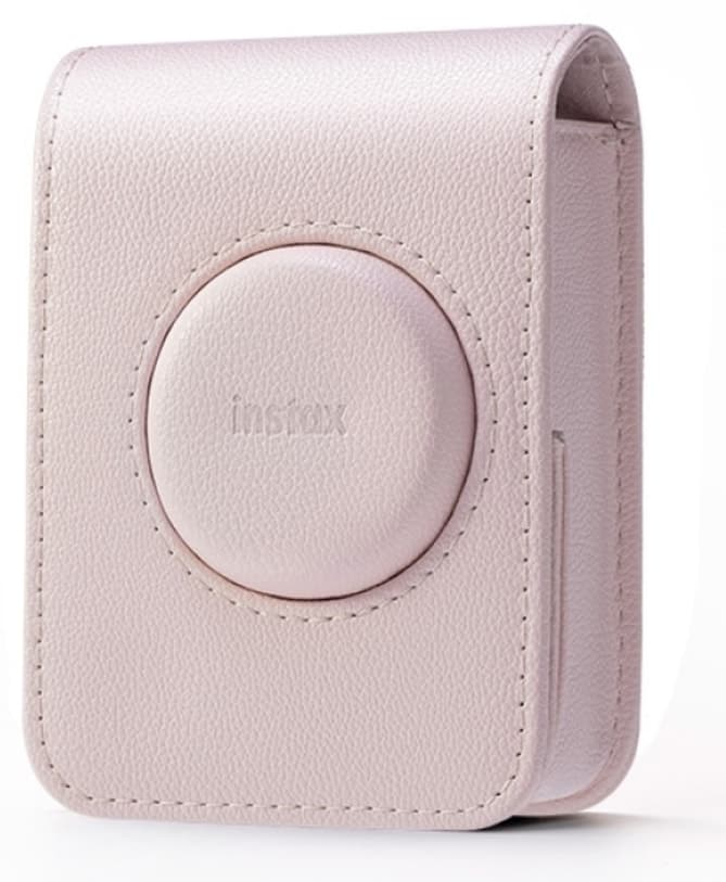 کیف Instax Mini Evo چرمی صورتی کیف Instax Mini Evo چرمی صورتی