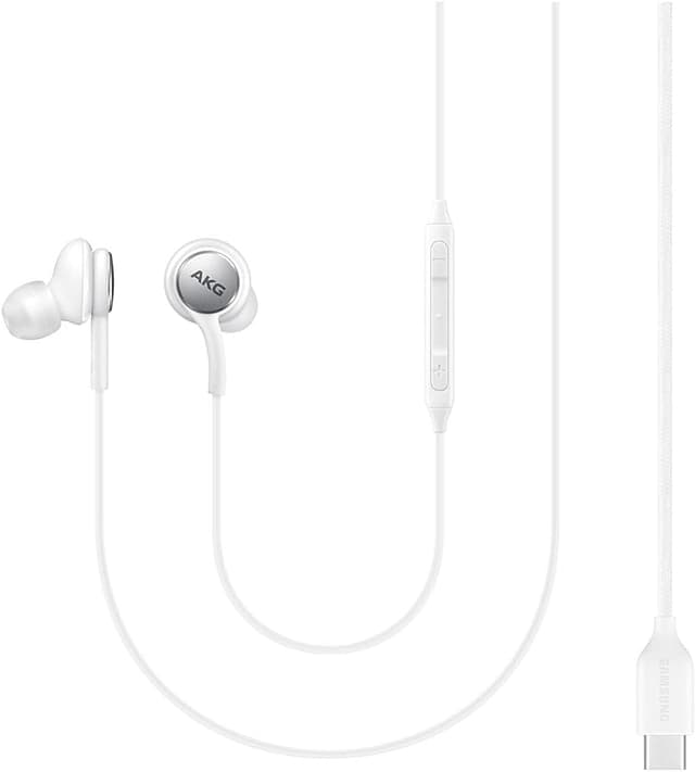 هدفون سیمی Samsung با اتصال USB Type-C رنگ سفید مدل EO-IC100B هدفون سیمی Samsung با اتصال USB Type-C رنگ سفید مدل EO-IC100B
