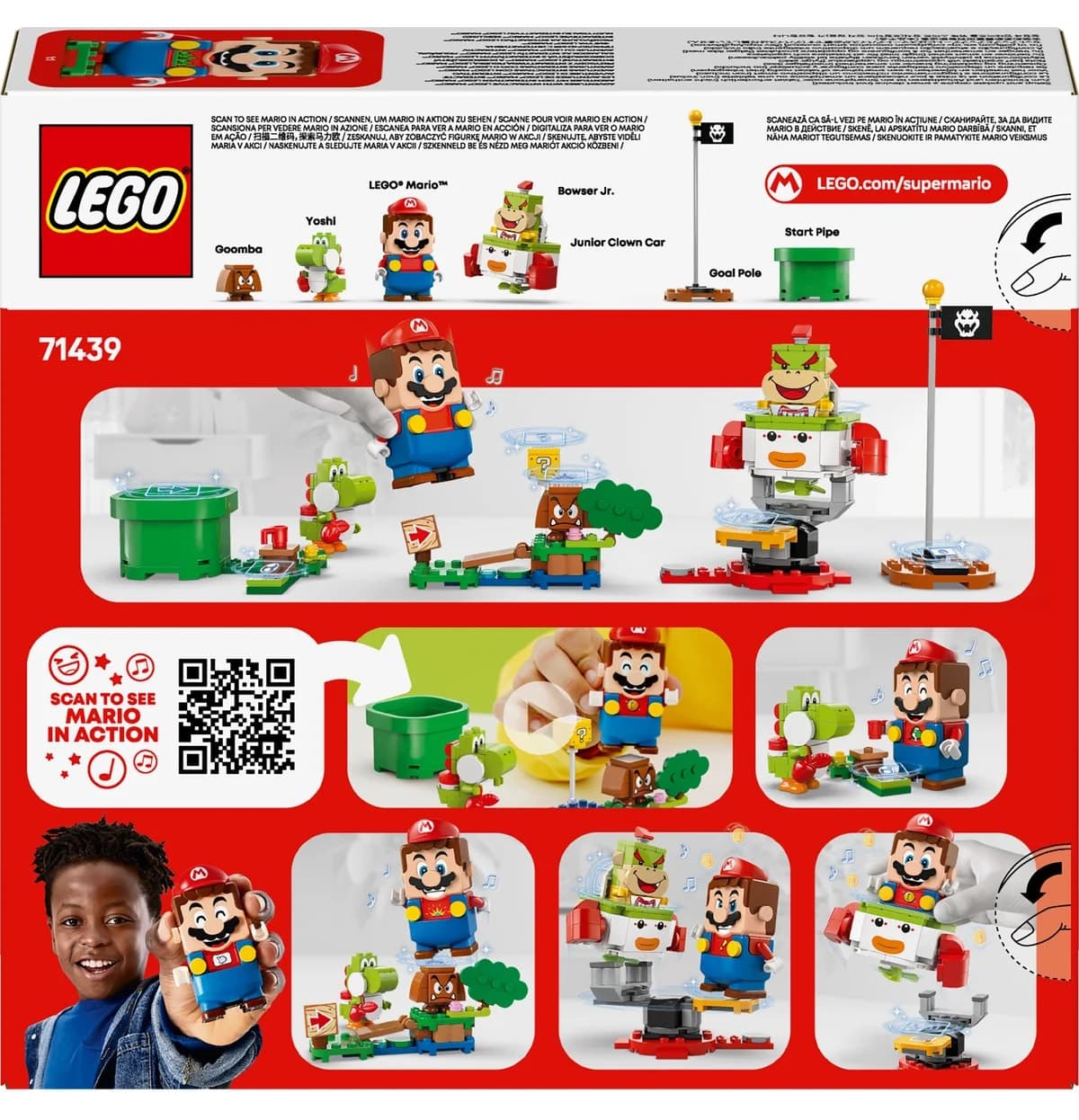 لگو Super Mario مدل 71439 ماجراها با Mario اینتراکتیو 218 قطعه لگو Super Mario مدل 71439 ماجراها با Mario اینتراکتیو 218 قطعه