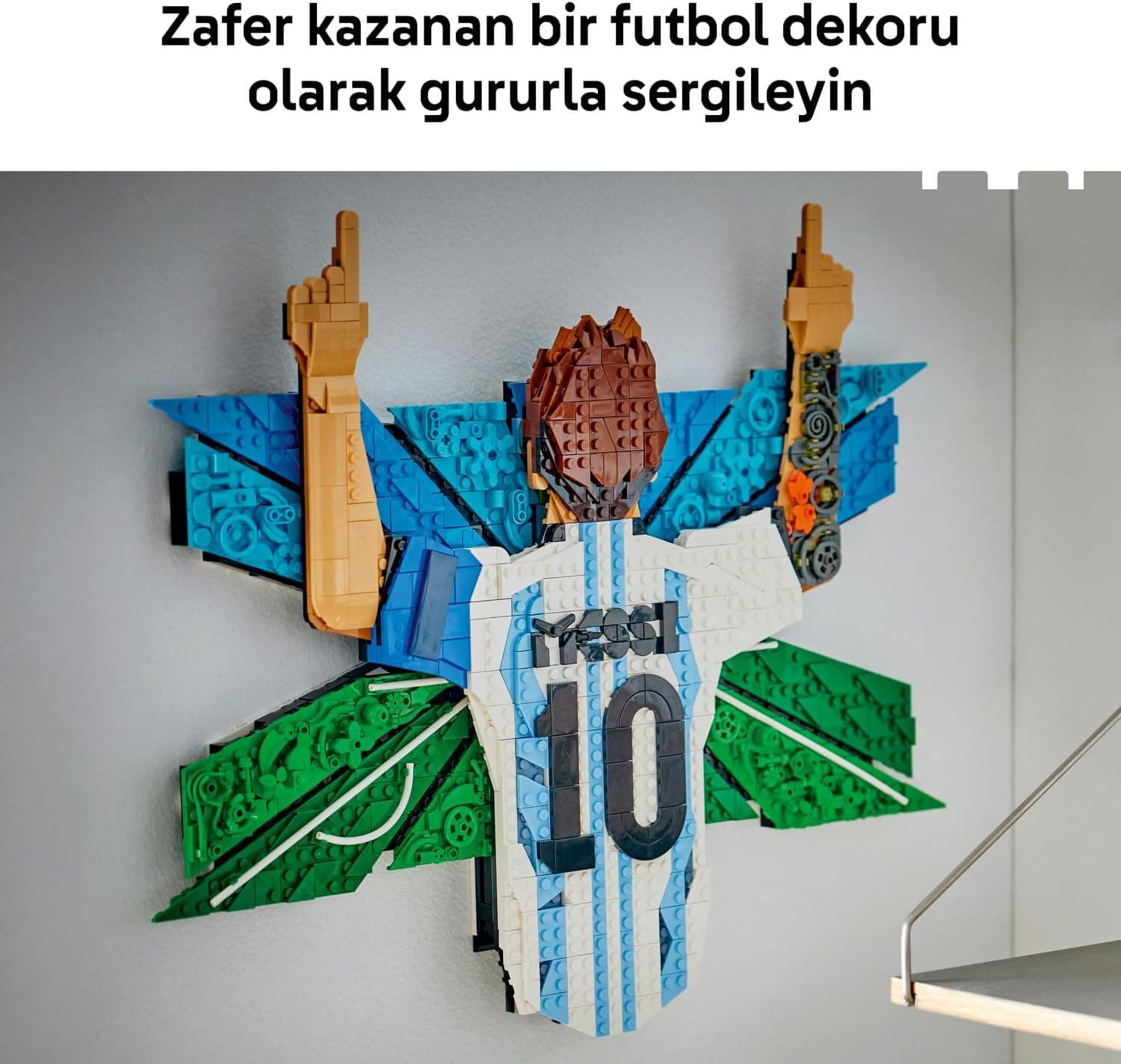لگو Editions Lionel Messi جشن مدل 43018 لگو Editions Lionel Messi جشن مدل 43018