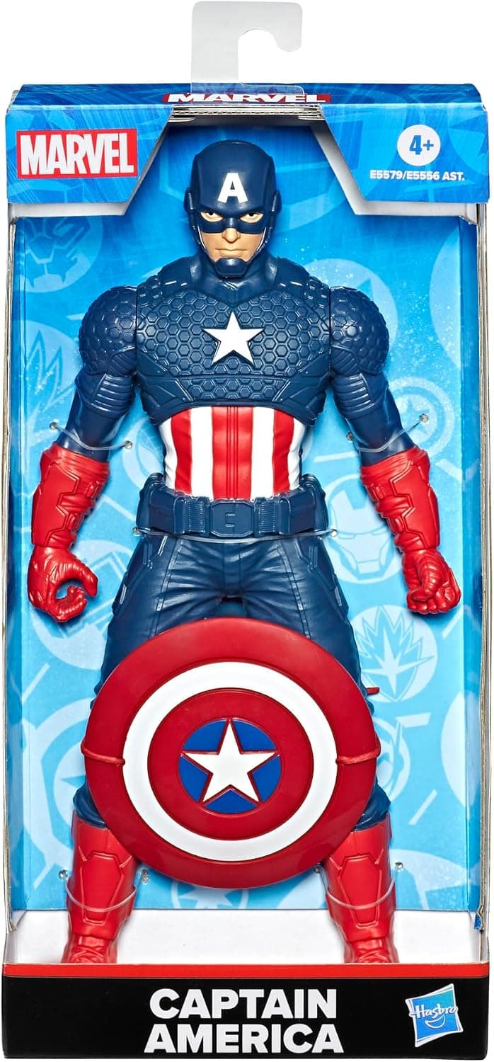 اکشن فیگور Hasbro کلاسیک CAPTAIN AMERIKA 25 cm MARVEL مدل E5579 اکشن فیگور Hasbro کلاسیک CAPTAIN AMERIKA 25 cm MARVEL مدل E5579