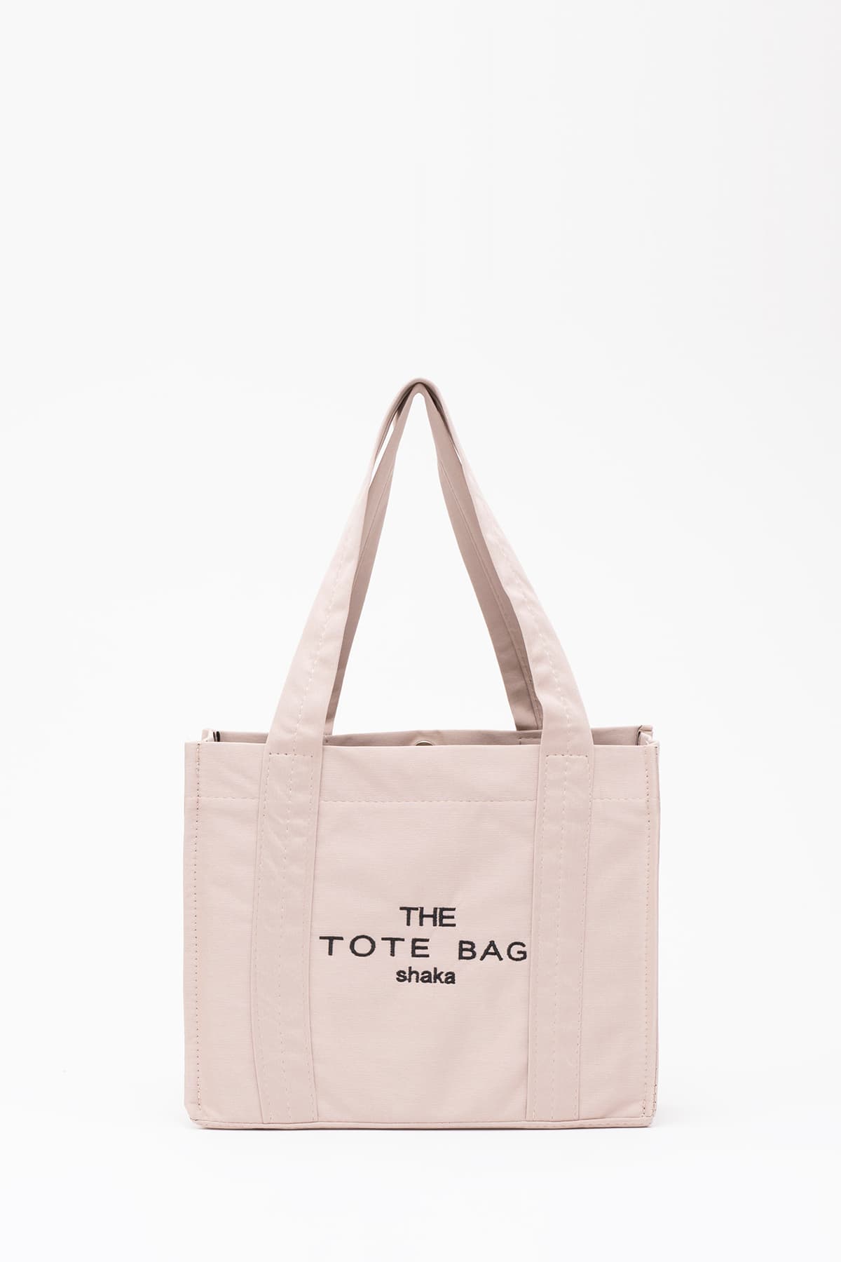 کیف دستی و دوشی زنانه Shaka The Tote Bag کانواس کرم گلدوزیشده با دکمه فشاری مدل U45 25x30 کیف دستی و دوشی زنانه Shaka The Tote Bag کانواس کرم گلدوزیشده با دکمه فشاری مدل U45 25x30
