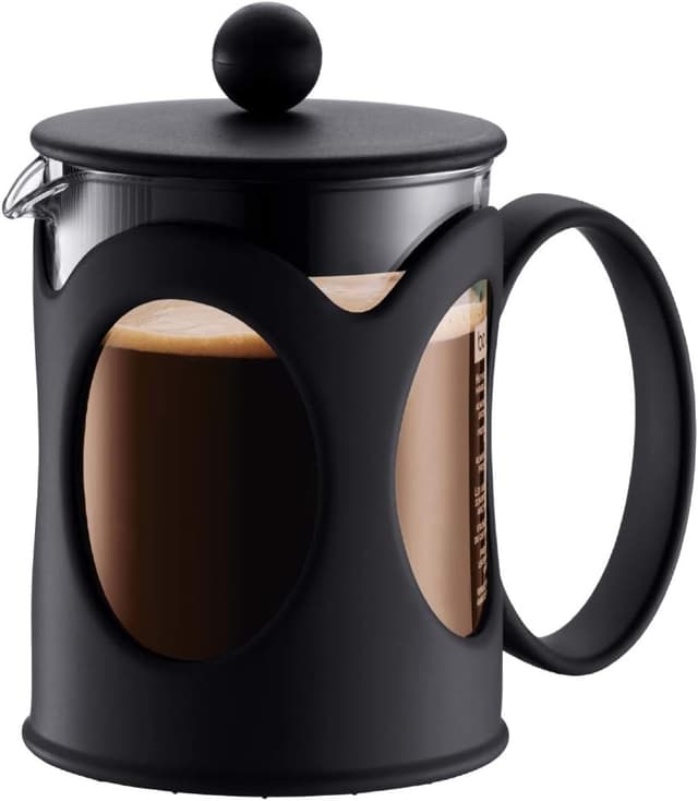 فرنچپرس Bodum مشکی با فیلتر دائمی استیل مدل kenya 0,5L فرنچپرس Bodum مشکی با فیلتر دائمی استیل مدل kenya 0,5L