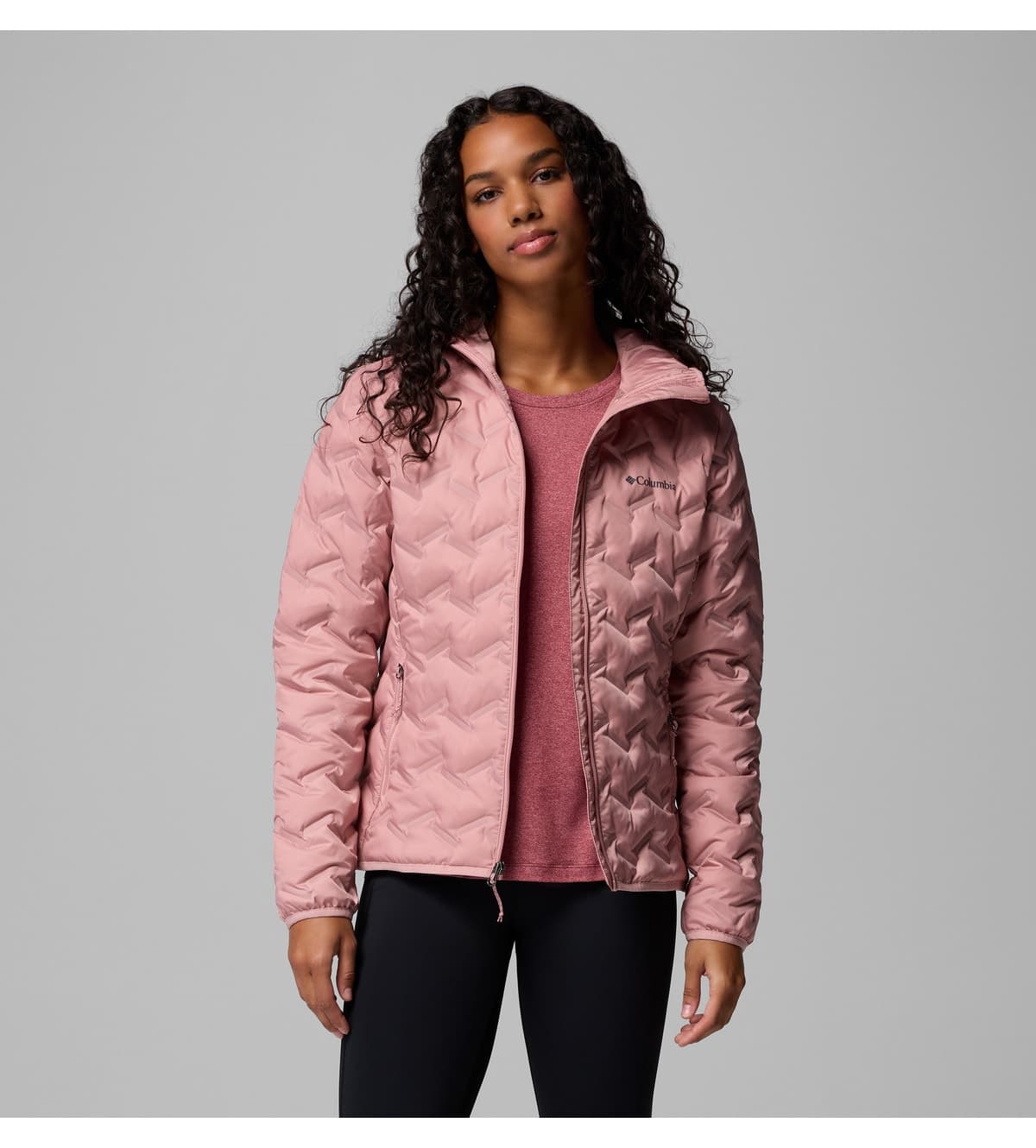 مونت زنانه Columbia کلاهدار با پر غاز Delta Ridge II مونت زنانه Columbia کلاهدار با پر غاز Delta Ridge II