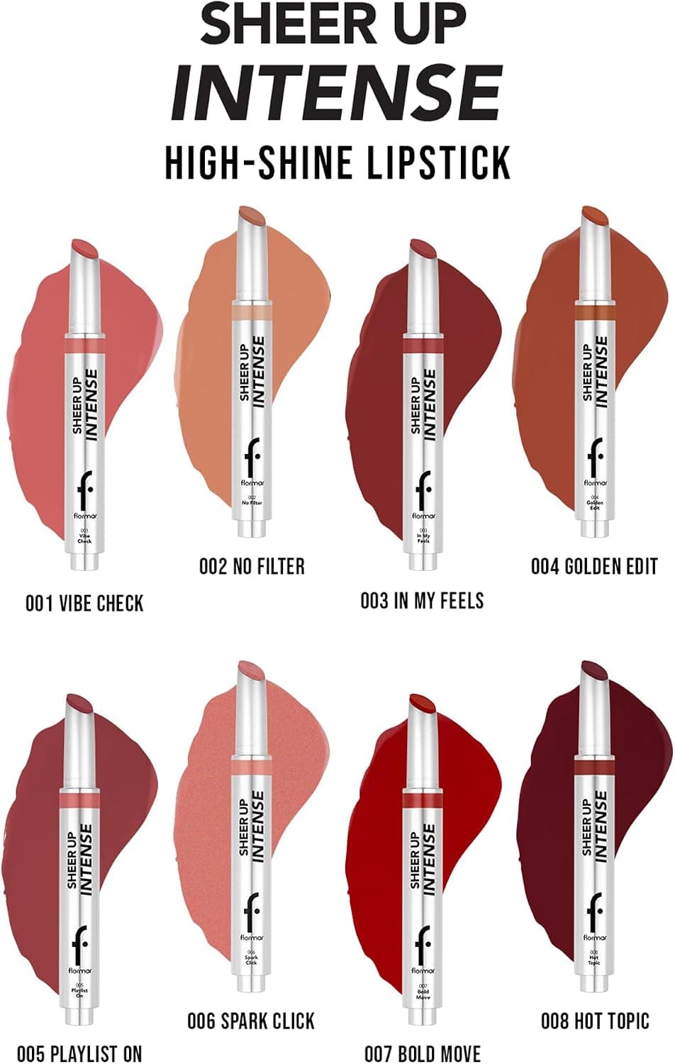 رژ لب Flormar مدل Sheer Up Intense 004 GLDEN EDIT رژ لب Flormar مدل Sheer Up Intense 004 GLDEN EDIT