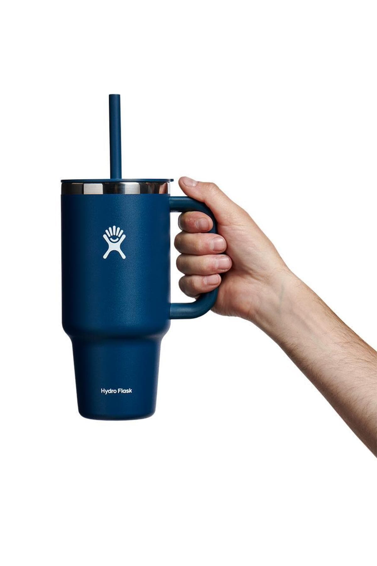 لیوان سفری نیدار Hydro Flask All Around Travel Tumbler نیلی سرمهای 946 ml (32 Oz) لیوان سفری نیدار Hydro Flask All Around Travel Tumbler نیلی سرمهای 946 ml (32 Oz)