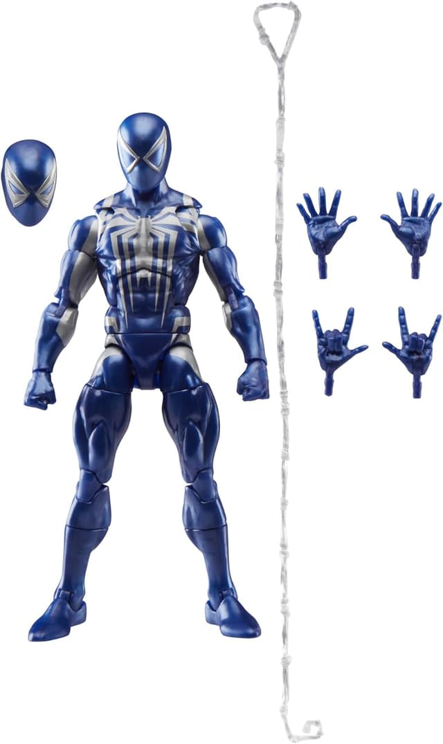 اکشن فیگور کلکسیونی 6 اینچی Spider-Man 2 برند Marvel مدل Marvel Legends Series Gamerverse Peter Parker Anti-Venom Suit Style اکشن فیگور کلکسیونی 6 اینچی Spider-Man 2 برند Marvel مدل Marvel Legends Series Gamerverse Peter Parker Anti-Venom Suit Style
