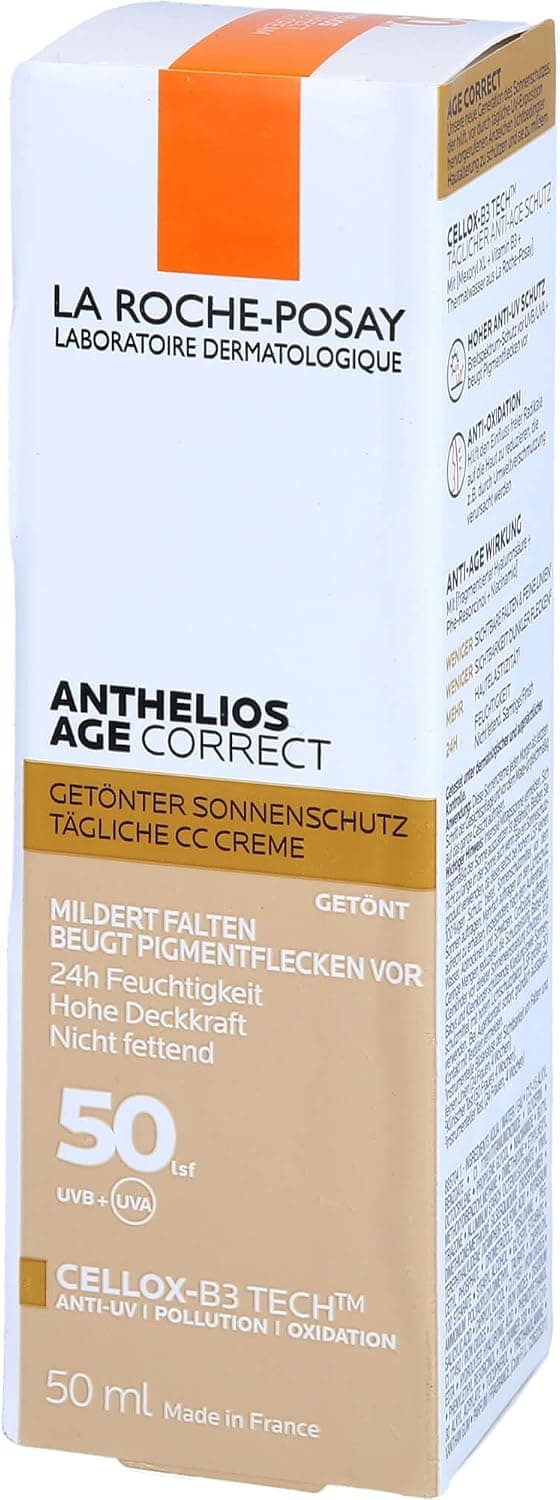 کرم ضد آفتاب رنگی ضد پیری La Roche-Posay Anthelios Age Correct 50 ml کرم ضد آفتاب رنگی ضد پیری La Roche-Posay Anthelios Age Correct 50 ml