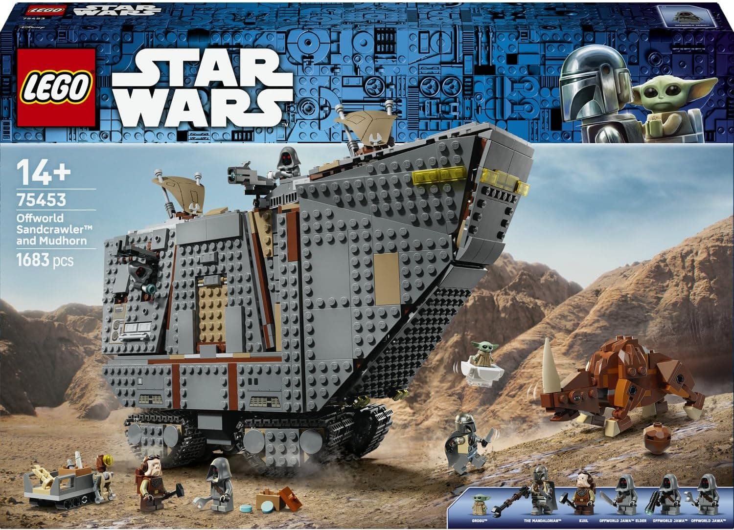 مهندسی LEGO Star Wars لگو وسیله نقلیه بیابانی و Mudhorn 75453 مهندسی LEGO Star Wars لگو وسیله نقلیه بیابانی و Mudhorn 75453