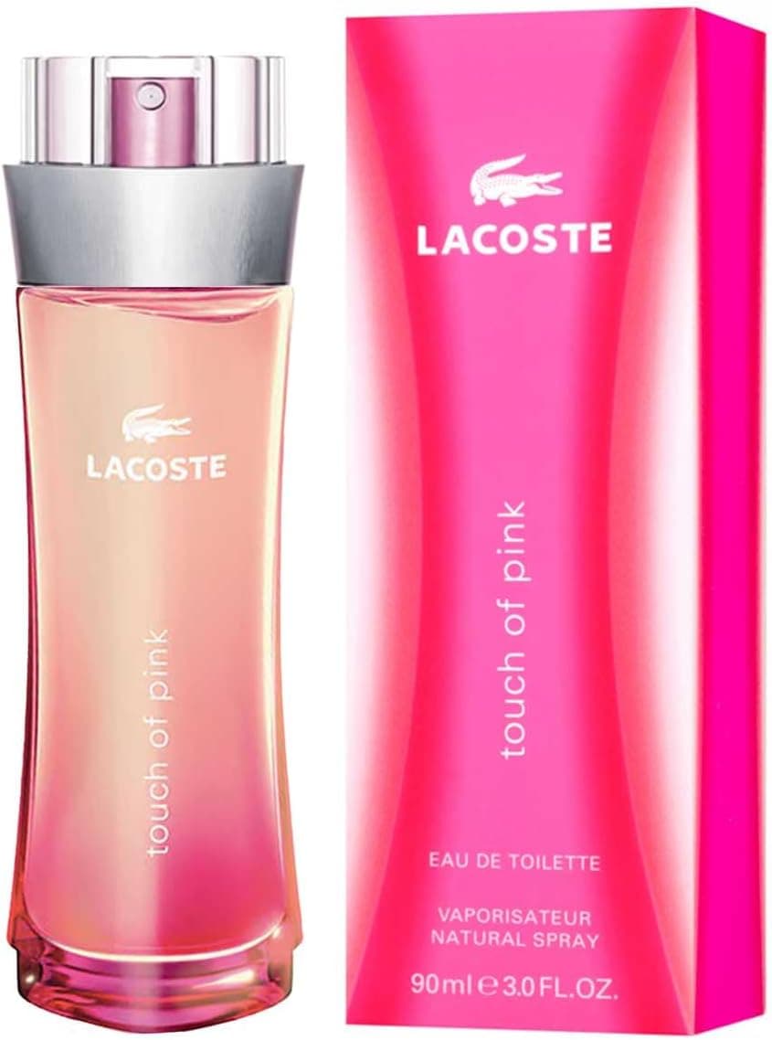 عطر زنانه Lacoste Touch of Pink ادو تویلت 90ML عطر زنانه Lacoste Touch of Pink ادو تویلت 90ML