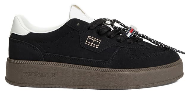 کفش اسنیکر زنانه Tommy Hilfiger مشکی مدل THE GREENWICH EDGE MAX کفش اسنیکر زنانه Tommy Hilfiger مشکی مدل THE GREENWICH EDGE MAX