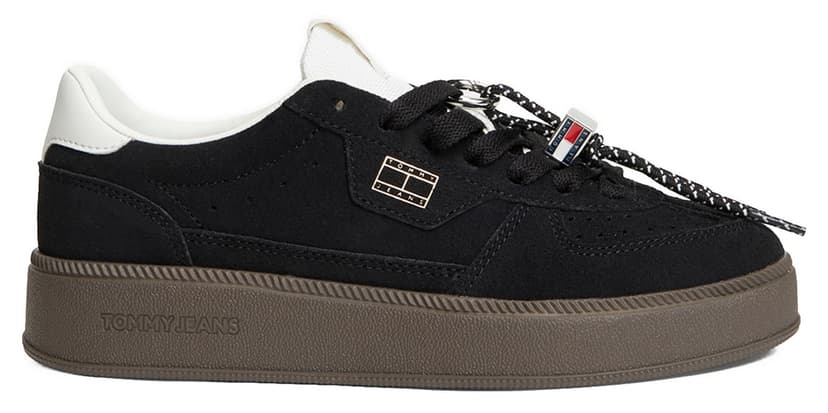 کفش اسنیکر زنانه Tommy Hilfiger مشکی مدل THE GREENWICH EDGE MAX کفش اسنیکر زنانه Tommy Hilfiger مشکی مدل THE GREENWICH EDGE MAX