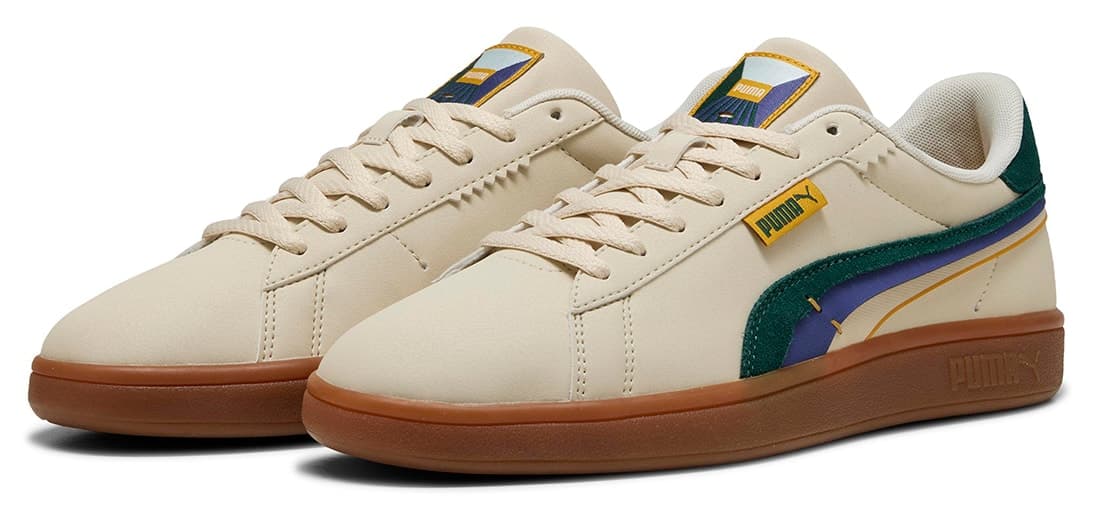 کفش کتانی مردانه Puma بژ مدل Smash 3.0 40074002 کفش کتانی مردانه Puma بژ مدل Smash 3.0 40074002