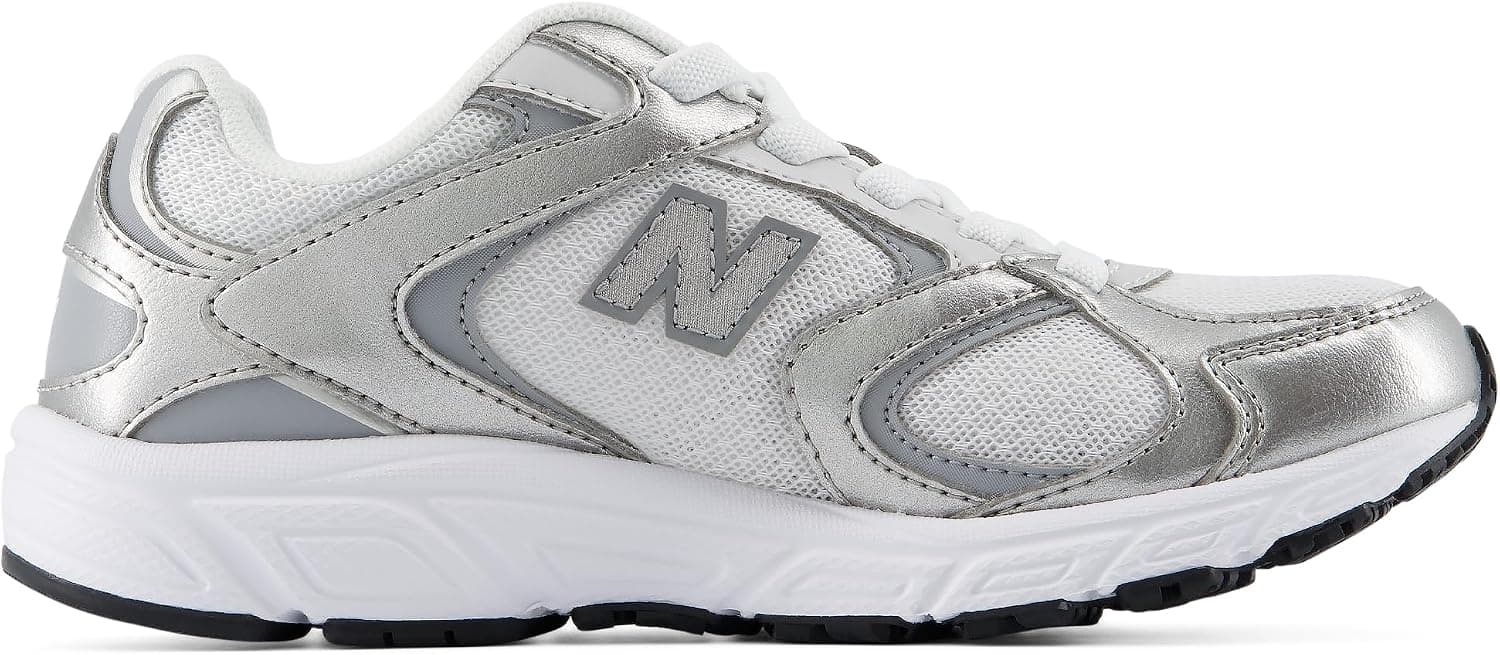 کفش New Balance مدل 408 نقرهای متالیک/خاکستری تیره کفش New Balance مدل 408 نقرهای متالیک/خاکستری تیره