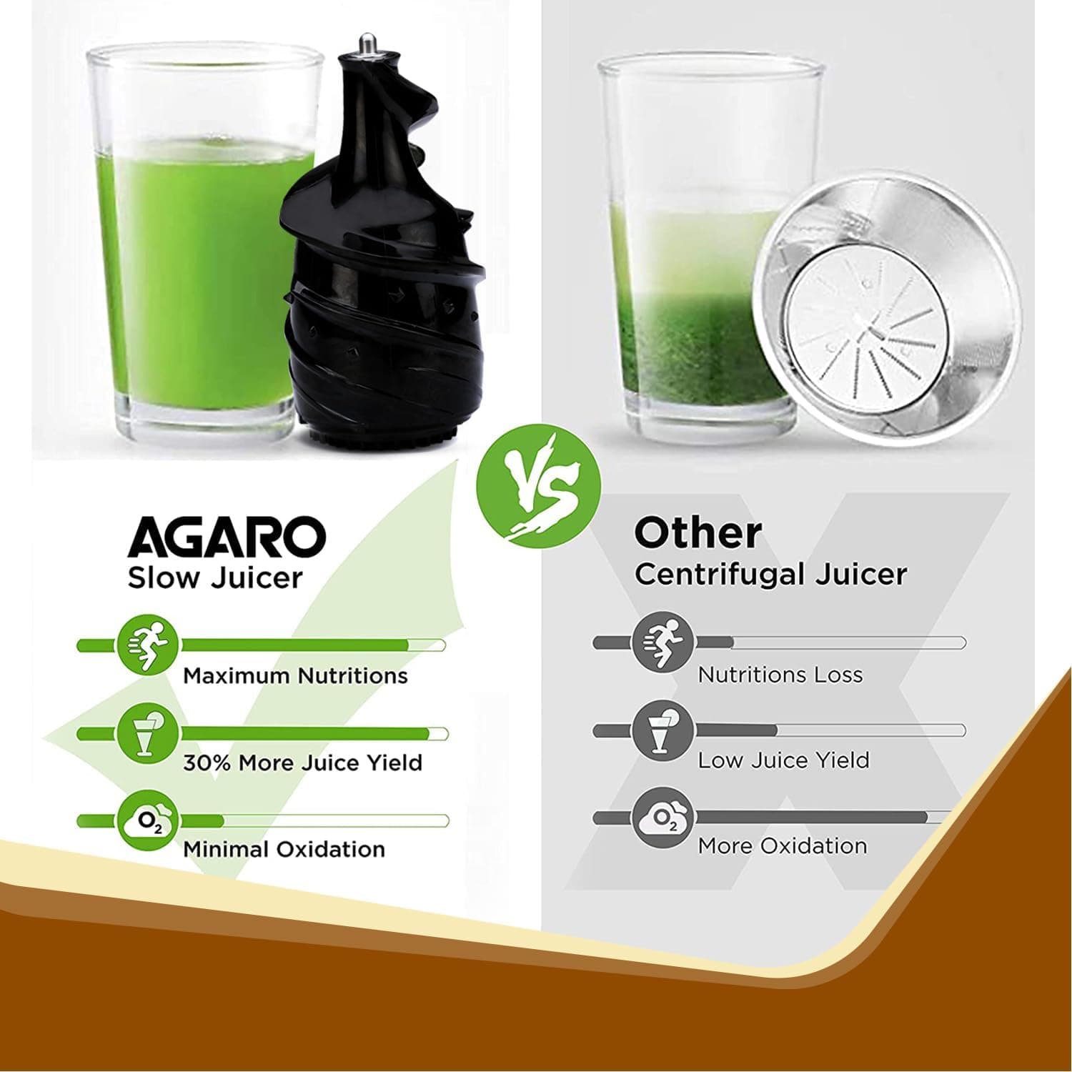 آبمیوهگیری اسلو AGARO مدل Imperial ۲۴۰ وات ۳ صافی خاکستری/مشکی آبمیوهگیری اسلو AGARO مدل Imperial ۲۴۰ وات ۳ صافی خاکستری/مشکی