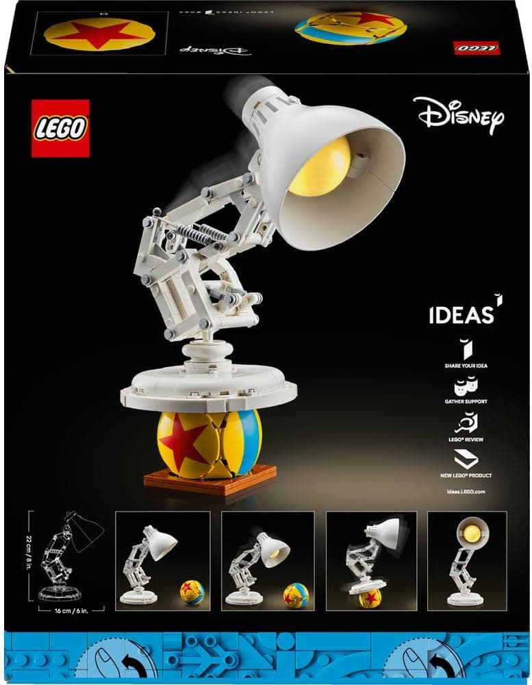 لگو Ideas Disney Pixar Luxo Jr. مدل 21357 لگو Ideas Disney Pixar Luxo Jr. مدل 21357