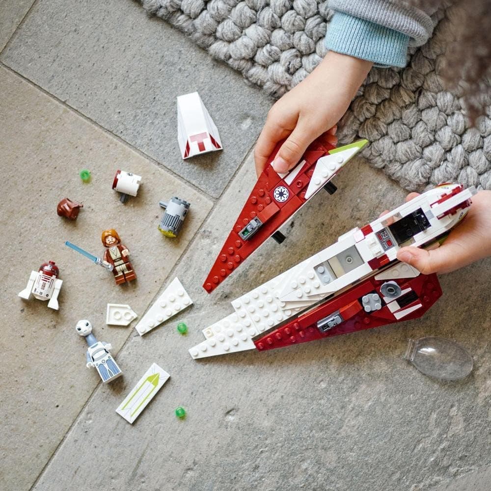 لگو Star Wars جنگنده Obi-Wan Kenobi's Jedi Starfighter مدل 75333 لگو Star Wars جنگنده Obi-Wan Kenobi's Jedi Starfighter مدل 75333