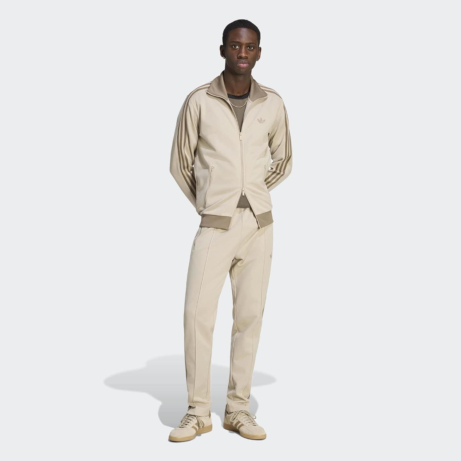 شلوار گرمکن مردانه adidas Originals بژ مدل KT5050 شلوار گرمکن مردانه adidas Originals بژ مدل KT5050
