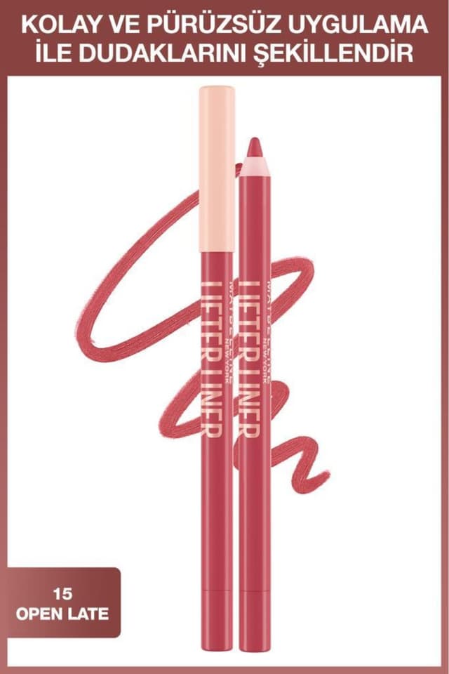 مداد لب Maybelline New York Lifter Liner مدل 015 Open Late مداد لب Maybelline New York Lifter Liner مدل 015 Open Late