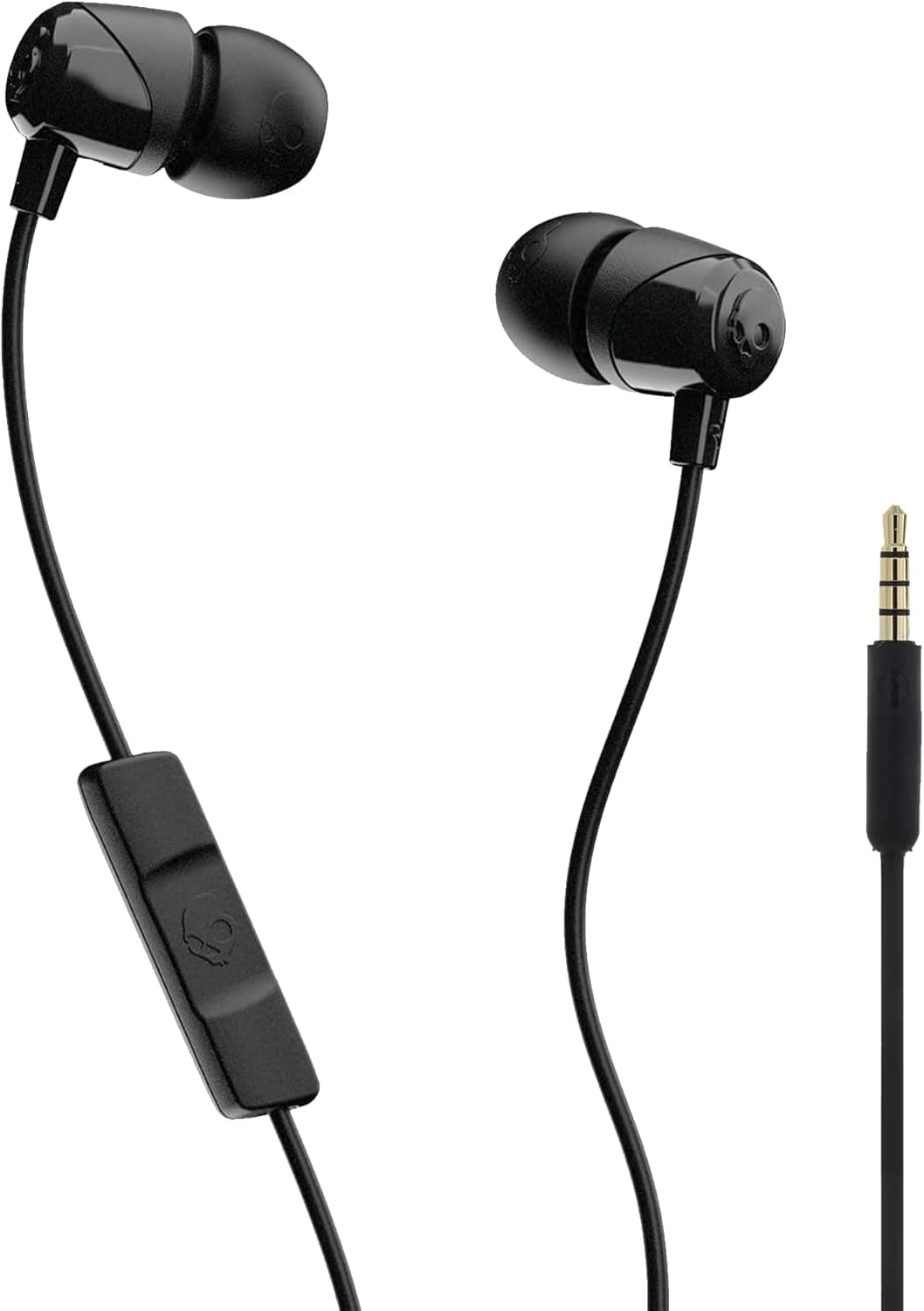 ایرباد Skullcandy مدل Jib با میکروفون و کنترل از راه دور مشکی/مشکی ایرباد Skullcandy مدل Jib با میکروفون و کنترل از راه دور مشکی/مشکی
