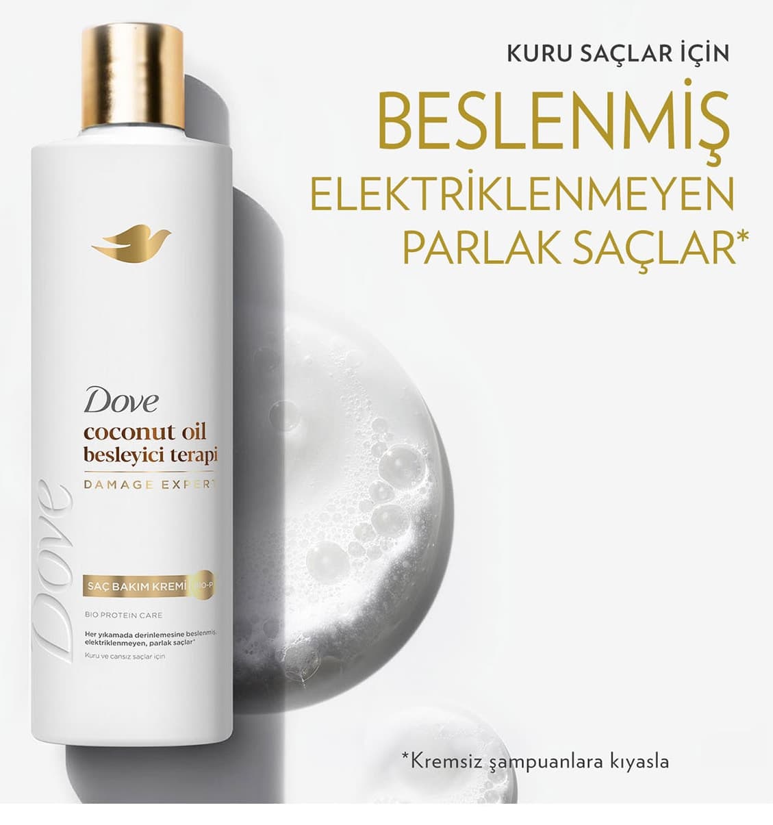 کرم مو Dove با روغن نارگیل تغذیهکننده Terapi 350 ml x3 کرم مو Dove با روغن نارگیل تغذیهکننده Terapi 350 ml x3