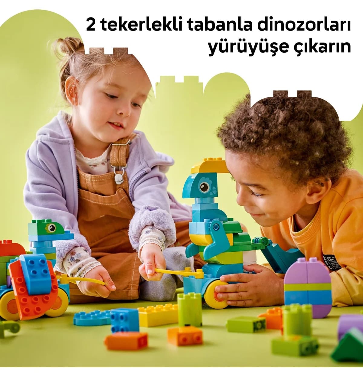 لگو DUPLO دایناسورهای چرخدار ۳ در ۱ مدل 10451 ۱۰۸ قطعه لگو DUPLO دایناسورهای چرخدار ۳ در ۱ مدل 10451 ۱۰۸ قطعه