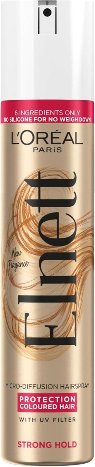 اسپری مو L'Oréal Paris Elnett برای موهای رنگشده با فیلتر UV 200ml اسپری مو L'Oréal Paris Elnett برای موهای رنگشده با فیلتر UV 200ml
