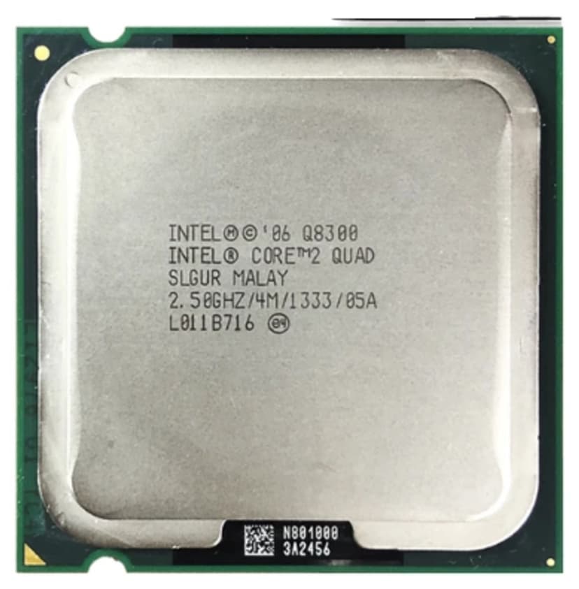 پردازنده Intel Core 2 Quad مدل Q8300 فرکانس 2.5 GHz کش 4 MB سوکت LGA775 پردازنده Intel Core 2 Quad مدل Q8300 فرکانس 2.5 GHz کش 4 MB سوکت LGA775