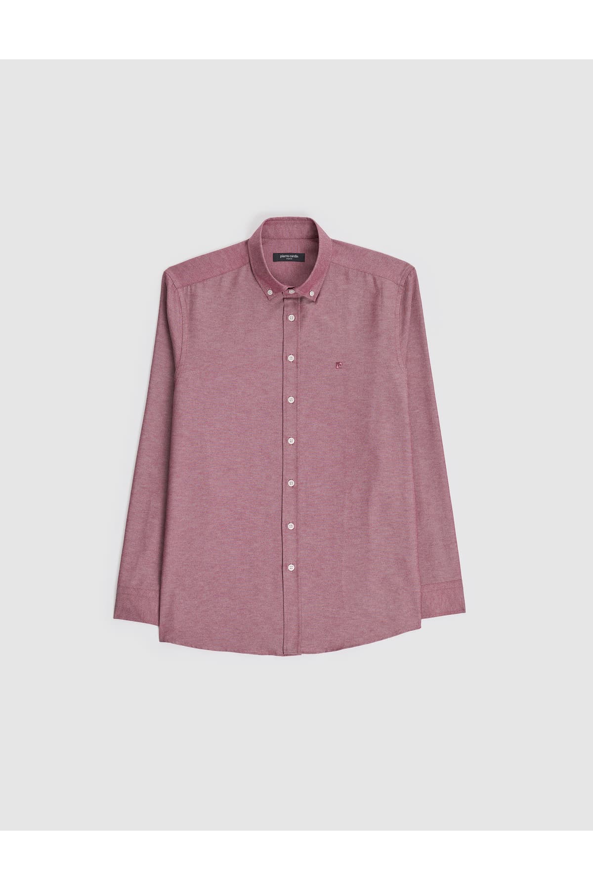 پیراهن مردانه Pierre Cardin اکسفورد اسلیم فیت زرشکی اتوکشی آسان مدل 50325365-VR014 پیراهن مردانه Pierre Cardin اکسفورد اسلیم فیت زرشکی اتوکشی آسان مدل 50325365-VR014