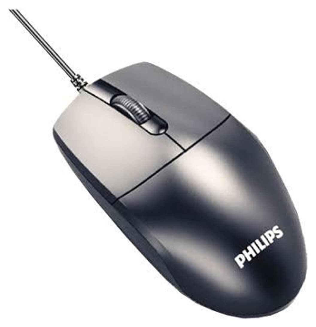 موس باسیم Philips مدل Spk7247 کابل 1.8 متری 1200DPI موس باسیم Philips مدل Spk7247 کابل 1.8 متری 1200DPI