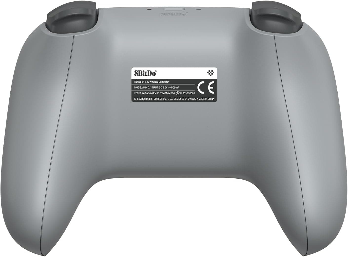 دسته بازی بیسیم 8BitDo برای کنسول N64 با آنالوگ 3D و سازگار با Windows مدل 64، خاکستری دسته بازی بیسیم 8BitDo برای کنسول N64 با آنالوگ 3D و سازگار با Windows مدل 64، خاکستری