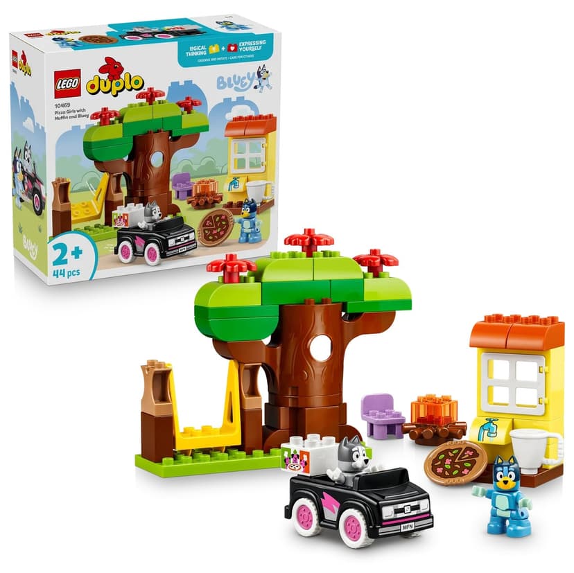 لگو DUPLO تم Bluey مدل 10469 با 44 قطعه لگو DUPLO تم Bluey مدل 10469 با 44 قطعه