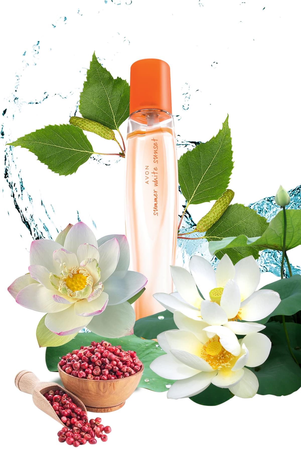 عطر زنانه Avon Summer White Sunset ادو تویلت 50 ml عطر زنانه Avon Summer White Sunset ادو تویلت 50 ml