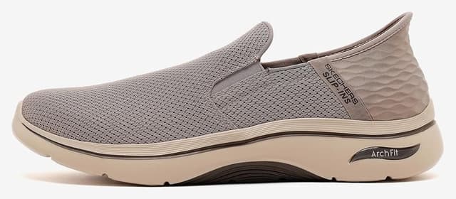 کفش پیادهروی مردانه Skechers Go Walk Arch Fit 2.0 Hands Free 2 بژ 216600 40 کفش پیادهروی مردانه Skechers Go Walk Arch Fit 2.0 Hands Free 2 بژ 216600 40
