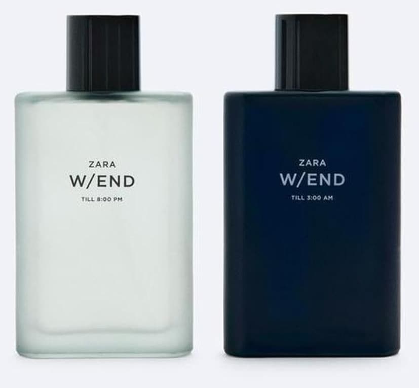ست عطر مردانه Zara W/END TILL 3:00 AM و W/END TILL 8:00 PM 90 ML P43S3873 ست عطر مردانه Zara W/END TILL 3:00 AM و W/END TILL 8:00 PM 90 ML P43S3873