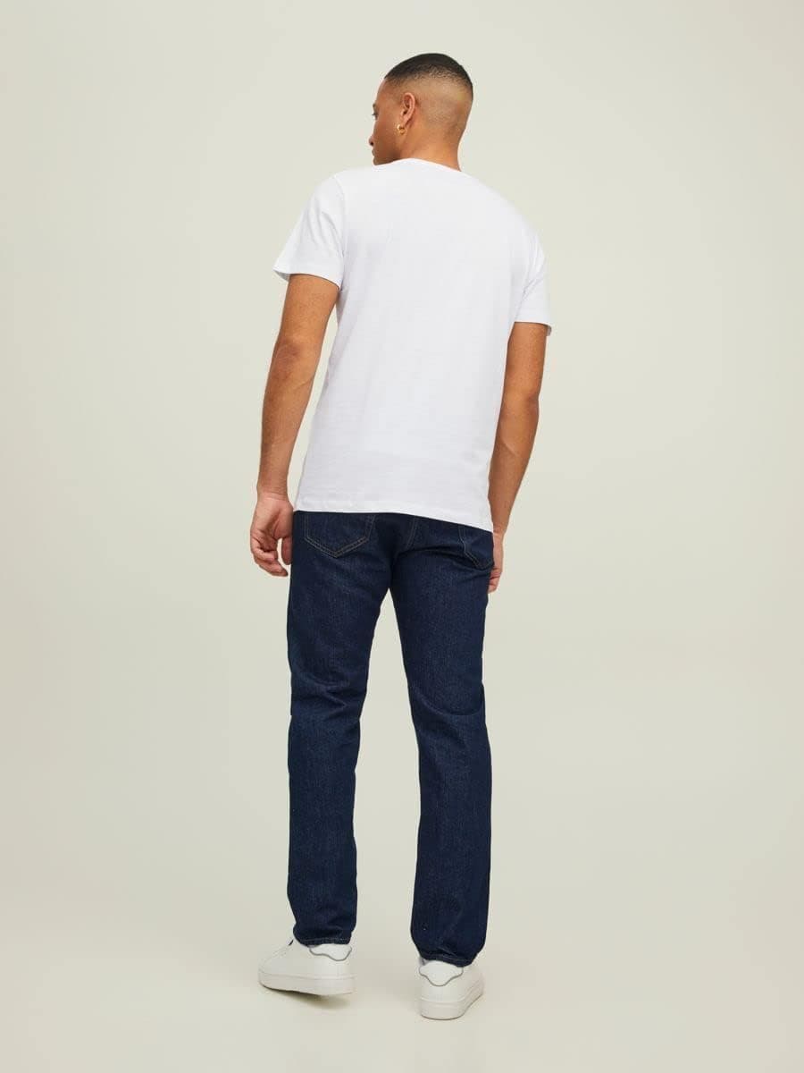 تیشرت مردانه JACK & JONES یقه گرد آستین کوتاه بسته 3 تایی مدل Jjethan تیشرت مردانه JACK & JONES یقه گرد آستین کوتاه بسته 3 تایی مدل Jjethan