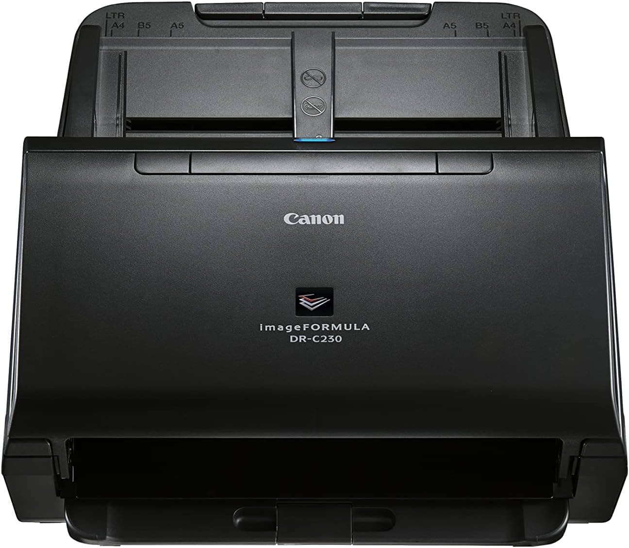 اسکنر اسناد Canon imageFORMULA با تغذیه دوطرفه، 600 DPI، اسکن رنگی و نرمافزار CaptureOnTouch و CapturePerfect، مشکی، مدل 2646C003 اسکنر اسناد Canon imageFORMULA با تغذیه دوطرفه، 600 DPI، اسکن رنگی و نرمافزار CaptureOnTouch و CapturePerfect، مشکی، مدل 2646C003