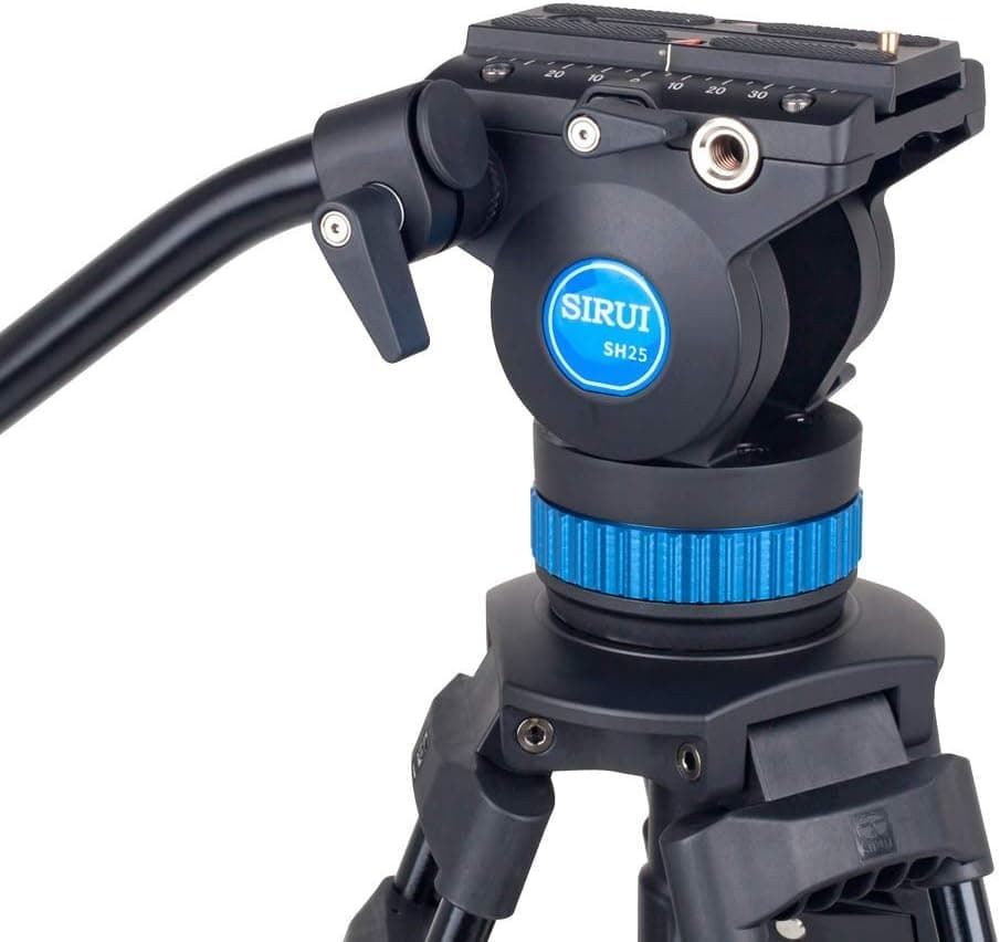 سهپایه فیلمبرداری Sirui مدل SH-25 همراه با سر ویدیویی سهپایه فیلمبرداری Sirui مدل SH-25 همراه با سر ویدیویی