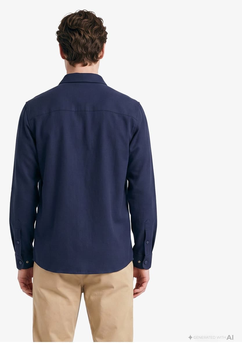 پیراهن مردانه Lacoste فیت معمولی سرمهای پیراهن مردانه Lacoste فیت معمولی سرمهای
