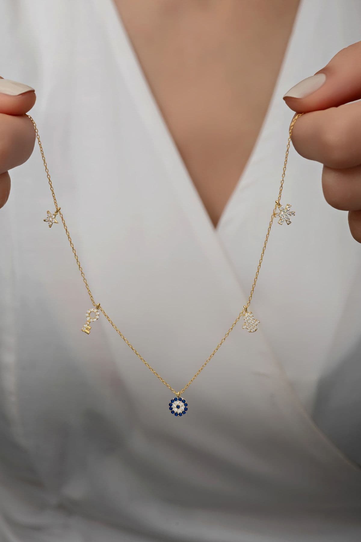 گردنبند شانس Silvano Jewelry نقره 925 گردنبند شانس Silvano Jewelry نقره 925