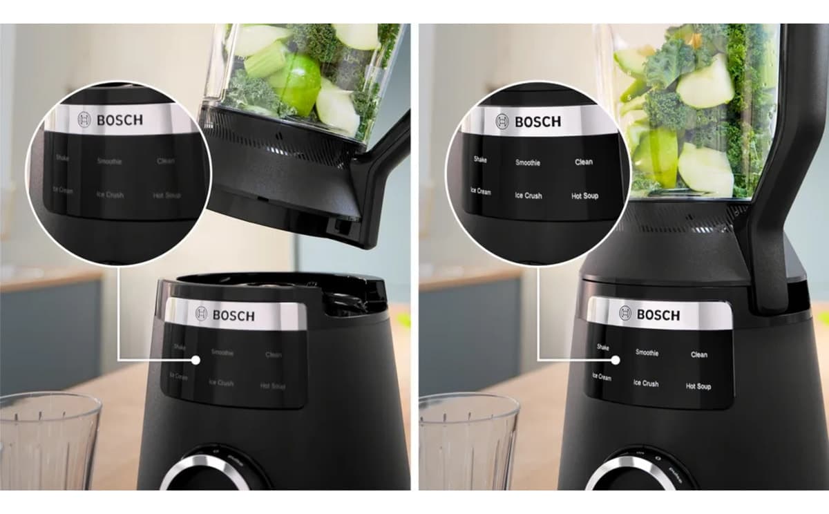 بلندر Bosch Serie 6 VitaPower 1800 W مدل MMB6654B سیاه بلندر Bosch Serie 6 VitaPower 1800 W مدل MMB6654B سیاه