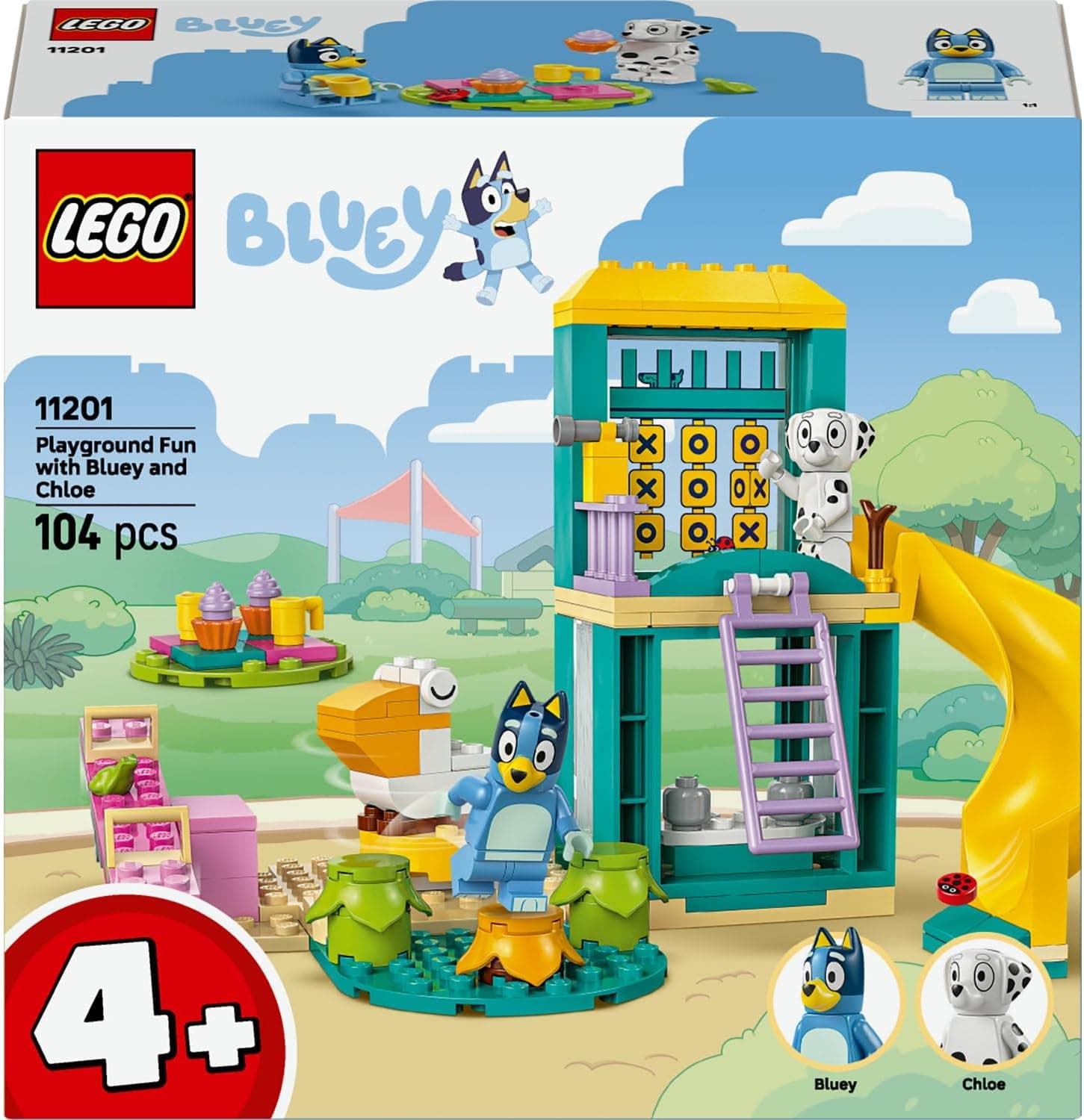 لگو Bluey ماجراجویی پارک بازی با Chloe مدل 11201 لگو Bluey ماجراجویی پارک بازی با Chloe مدل 11201